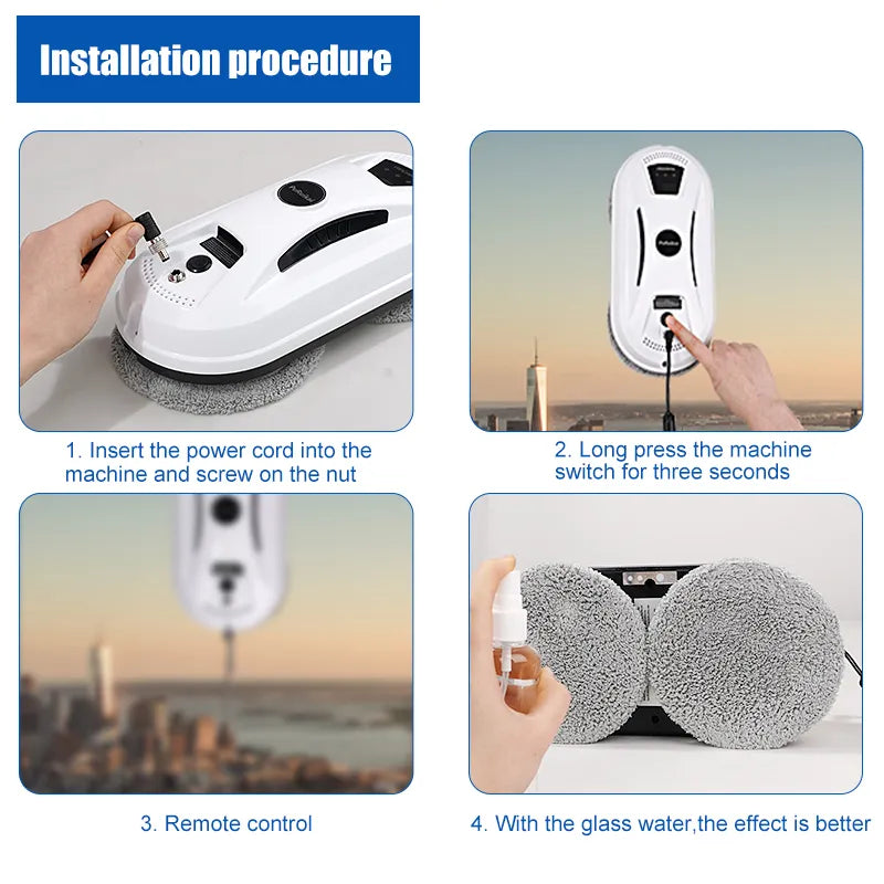 Window Smart Cleaning Robot