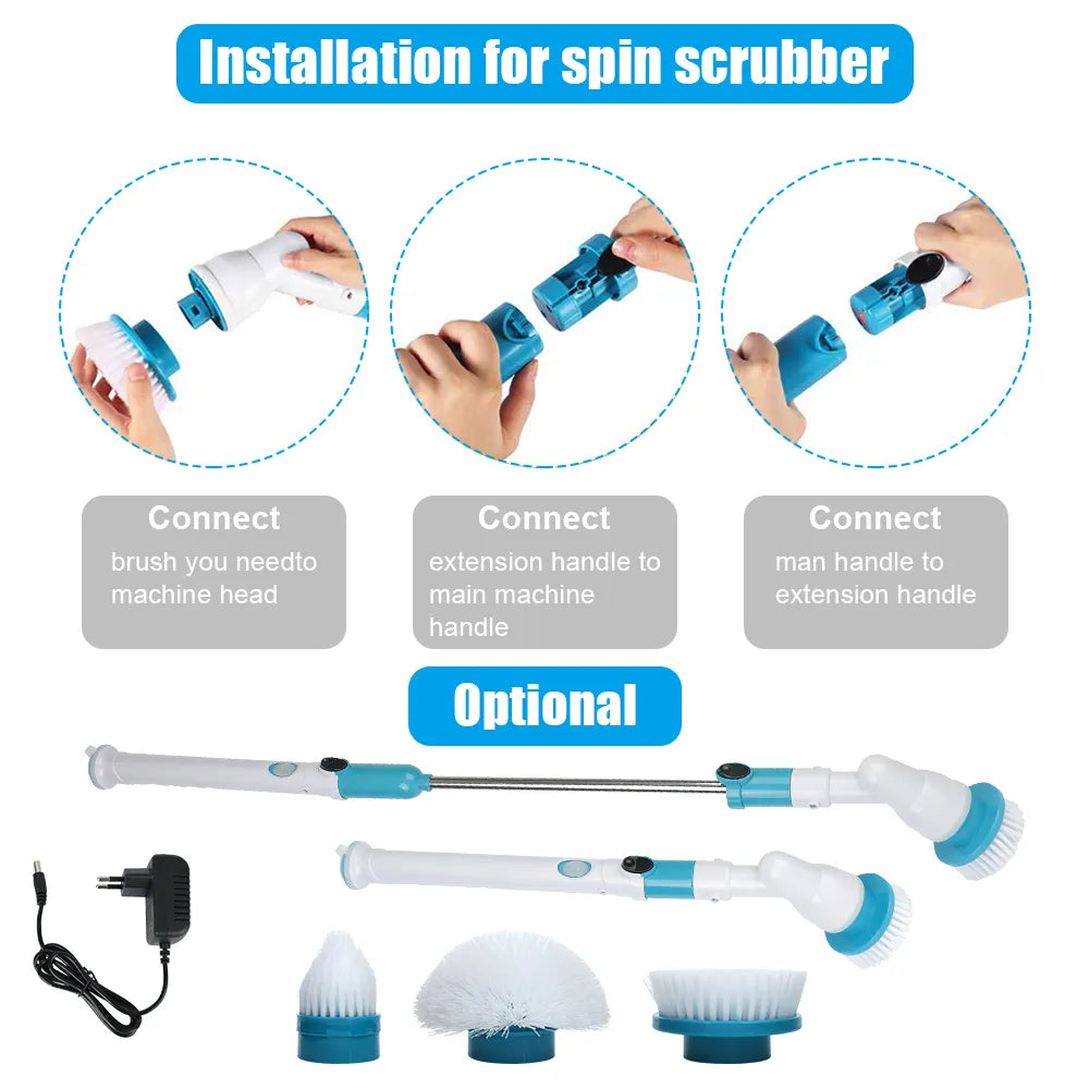 Electric Spin Cleaning Brush